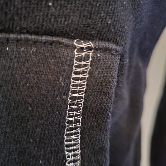 Vintage G Unit Sweater Zip Hoodie LADIES small SLIVER Black 50 cent Hip Hop - Picture 4 of 7